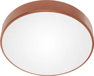 Lampa sufitowa Orno OVO plafon 6xE27, 6x24W, miedziana stal, klosz szklany matowy, IP20, ? 800 - Lampy sufitowe - miniaturka - grafika 1