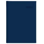 Kalendarze - Kalendarz naucz. 2025/2026 B5 tyg. Vivella granat - miniaturka - grafika 1