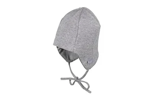 Sterntaler Baby Berretto Bebé Uncinetto Béret, Argenté, 35 Mixte Bébé czapka, szara (srebrny melanż 542), jeden rozmiar, Szary (Silber Melange 542), rozmiar uniwersalny (rozmiar producenta: 35) - Czapki damskie - miniaturka - grafika 1