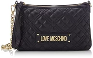 Torebki damskie - Love Moschino Damska torba na ramię Borsa pikowana Pu Nero, czarna, 45 x 61 x 4 - miniaturka - grafika 1