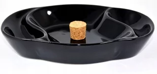 Popielniczka Ceramiczna Z Podpórką Na Dwie Fajki/ Gentelo - Pozostałe akcesoria barmańskie - miniaturka - grafika 1