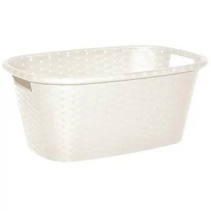 Jotta Kosz do magla Rattan 60 x 40 x 25 cm kremowy - Kosze na bieliznę - miniaturka - grafika 1