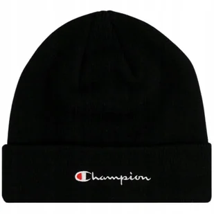 Czapka Champion Beanie Cap czarna 806064 KK001 - Czapki damskie - miniaturka - grafika 1