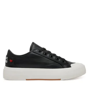 Trampki LOVE MOSCHINO JA15012G1MIA0000 Czarny - Trampki damskie - miniaturka - grafika 1