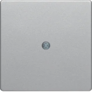 Berker Pokrywa do przyłączy kablowych Q.1/Q.3/Q.7 - aluminium mat - Inne akcesoria elektryczne - miniaturka - grafika 1