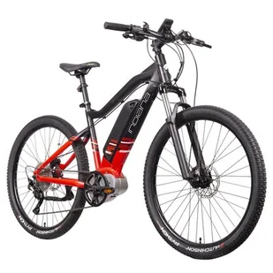 Rower elektryczny INDIANA E-MTB 4.0 M18 27.5 cala męski Czarno-czerwony - Rowery elektryczne - miniaturka - grafika 1