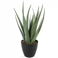 Sztuczne kwiaty - Sztuczna roślina w doniczce dekoracyjna aloes 42 cm kod: O-569447 - miniaturka - grafika 1