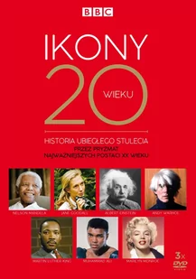 Ikony XX wieku 3 DVD) - Filmy dokumentalne DVD - miniaturka - grafika 1