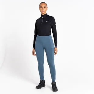 Dare 2b - Damskie Legginsy Melodic Lite Niebieski, Rozmiar: 46R - Spodnie damskie - miniaturka - grafika 1