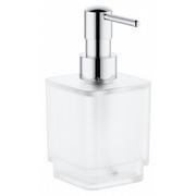 Mydelniczki i dozowniki mydła - GROHE 40805000 Selection Cube Soap Dispenser - miniaturka - grafika 1