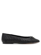 Baleriny - Nine West Baleriny 123AL1260 Czarny - miniaturka - grafika 1