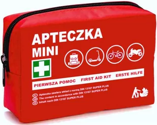 Luksell Apteczka MINI z wyposażeniem DIN 13167 PLUS - Apteczki i materiały opatrunkowe - miniaturka - grafika 1