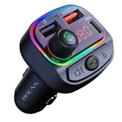 Transmitery FM - Transmiter FM Bounn + Ładowarka samochodowa QC3.0 zestaw głośnomówiący - miniaturka - grafika 1