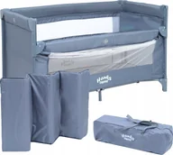 Łóżeczka i kojce - ŁÓŻECZKO TURYSTYCZNE 2 levels GREY HANKSKIDS - miniaturka - grafika 1