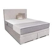 Łóżka - BED DESIGN Łóżko ALESSIO DESIGN kontynentalne Rozmiar 140x200 Pojemnik Bez pojemnika Tkanina Grupa IV PS2237_56826 - miniaturka - grafika 1