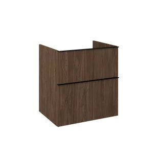 ELITA  LOOK 60 2S ORZECH LINCOLN PDW  KOMODA PODWIESZANA 168689 - Szafki łazienkowe - miniaturka - grafika 1