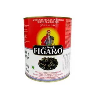 Oliwki Czarne Krojone 3000G/1560G Figaro - Pasztet i przetwory mięsne - miniaturka - grafika 1