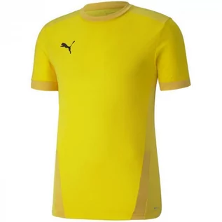 Koszulki męskie - Koszulka męska Puma teamGOAL 23 Jersey żółta 704171 07 - grafika 1