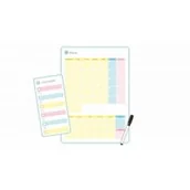Szkolne artykuły papiernicze - Planery magnetyczne miesięczny i lista zadań z markerem - miniaturka - grafika 1