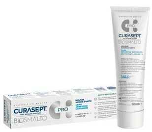 Curasept CURASEPT BIOSMALTO Mousse 50ml - mus intesnywnie wzmacniający zęby - MIĘTOWY (E257) - Pasty do zębów - miniaturka - grafika 1