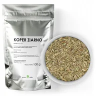Przyprawy i zioła sypkie - Koper Suszony Ziarno Koper Włoski Nasiona 100G - miniaturka - grafika 1
