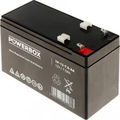 Baterie do zasilaczy awaryjnych UPS - PowerBox Akumulator 12V/7.5AH - miniaturka - grafika 1