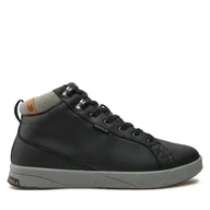 Sneakersy męskie - Sneakersy Saola Bergen waterproof Warm SAO2118 Czarny - miniaturka - grafika 1