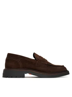 Tommy Hilfiger Mokasyny Comfort Lwt FM0FM05727 Brązowy - Mokasyny męskie - miniaturka - grafika 1