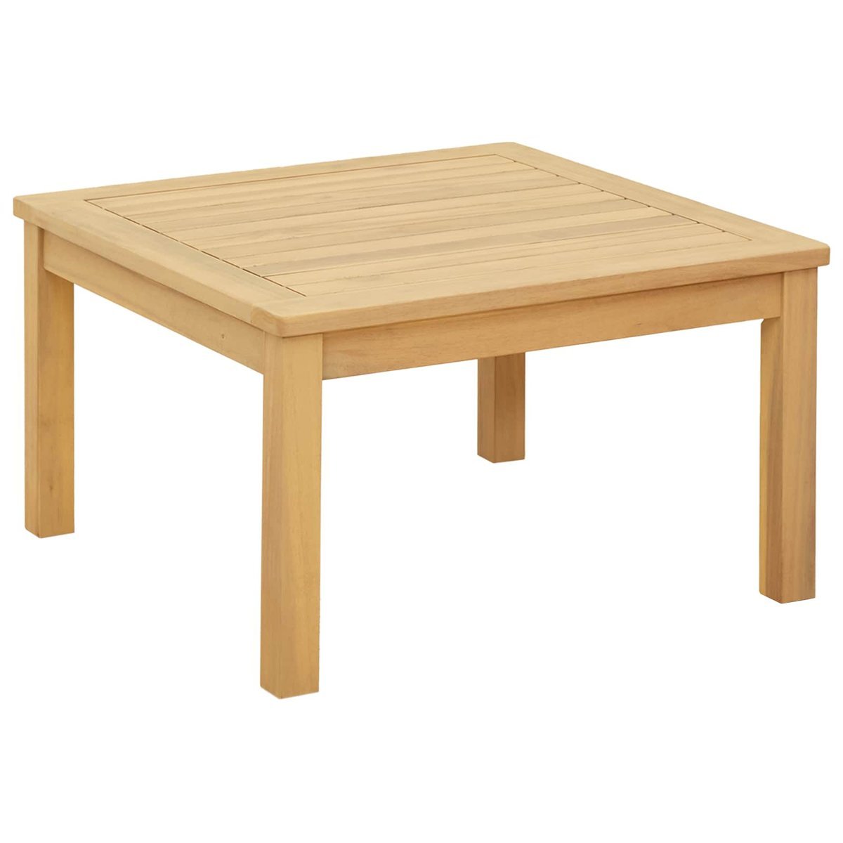 vidaXL Stolik kawowy Jasna akacja 60 x 60 x 36 cm Lite Drewno Akacji