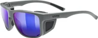 Okulary sportowe - uvex uvex sportstyle 312 CV, okulary sportowe unisex-dorosły, rhino mat/green, one size 5599 - miniaturka - grafika 1