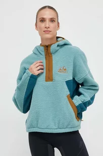 Marmot bluza sportowa Super Aros kolor turkusowy wzorzysta - Bluzy damskie - miniaturka - grafika 1