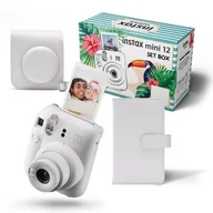Aparaty natychmiastowe - Fujifilm Instax Mini 12 biały - miniaturka - grafika 1