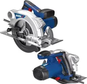 Piły elektryczne - Pilarka tarczowa Dedra Pilarka ręczna 1500W 185mm laser - miniaturka - grafika 1