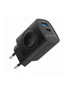 Ładowarki do telefonów - GEMBIRD Szybka ładowarka PD USB typu C 20W czarna - miniaturka - grafika 1