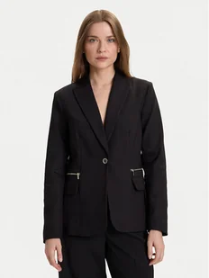 Morgan Marynarka 242-VBEKA.F Czarny Regular Fit - Marynarki i żakiety damskie - miniaturka - grafika 1