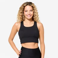 Koszulki sportowe damskie - Stanik sportowy Doymos crop top - miniaturka - grafika 1