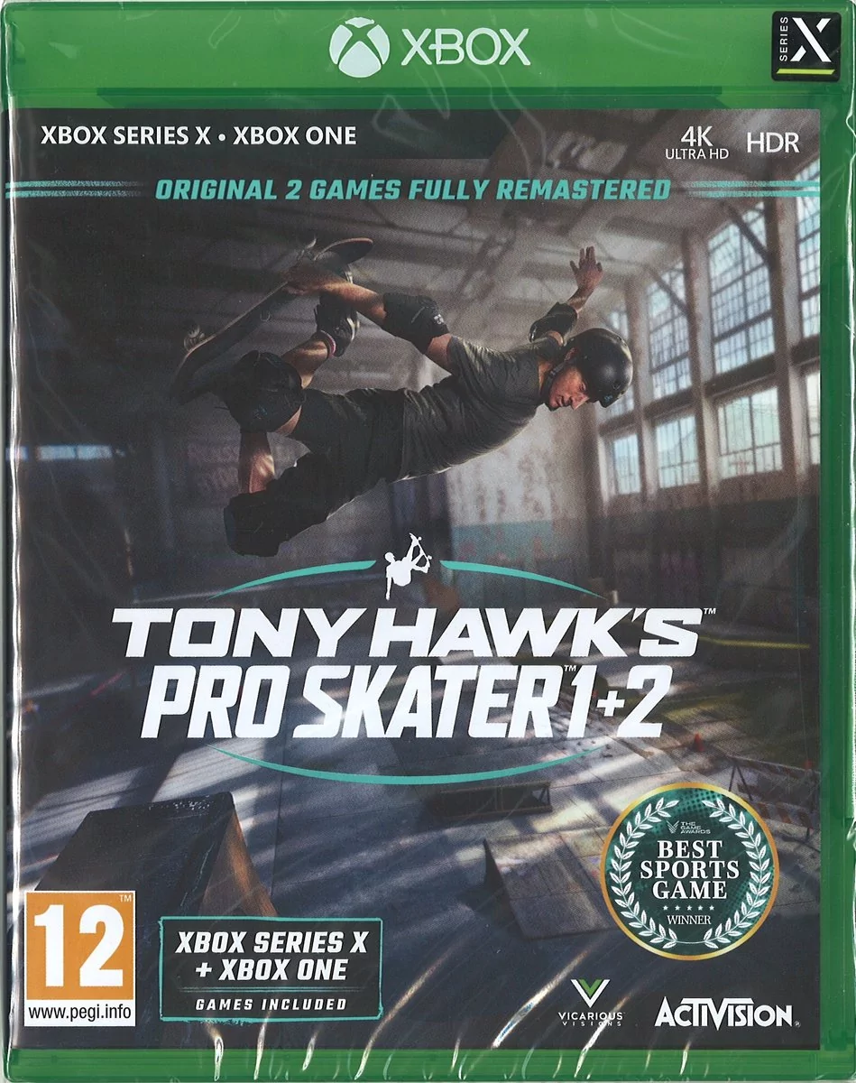 Tony Hawks Pro Skater 1+2 GRA XBOX SERIES X