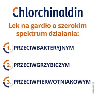 Polfa Chlorchinaldin VP 20 szt. - Przeziębienie i grypa - miniaturka - grafika 1