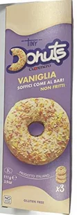 Donuty waniliowe bezglutenowe 111g - Tiny Donuts - Pieczywo chrupkie - miniaturka - grafika 1