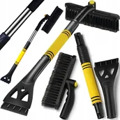Akcesoria do mycia samochodu - SKROBACZKA DO SZYB TELESKOPOWA SZCZOTKA DO ODŚNIEŻANIA SAMOCHODU ZE ŚNIEGU - miniaturka - grafika 1