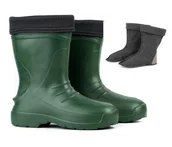 Kalosze męskie - Buty obuwie piankowe kalosze ocieplane Torino 45 - miniaturka - grafika 1