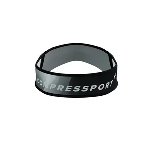 COMPRESSPORT Daszek biegowy VISOR ULTRALIGHT safe yellow/black - Czapki i chusty sportowe damskie - miniaturka - grafika 5