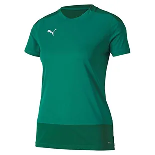 Puma TeamGOAL 23 Training Jersey W T-Shirt damski, Pepper Green-Power Green, XL - Koszulki i topy damskie - miniaturka - grafika 1