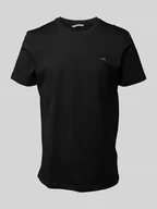 Koszulki męskie - T-shirt z detalem z logo - miniaturka - grafika 1