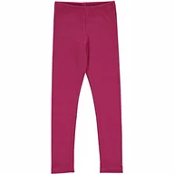 Legginsy - Fred's World by Green Cotton Dziewczęce legginsy Alfa Rib, śliwka, 140 cm (Szczupły) - miniaturka - grafika 1