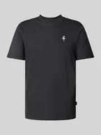 Koszulki męskie - T-shirt z nadrukiem z logo model ‘JAKE’ - miniaturka - grafika 1