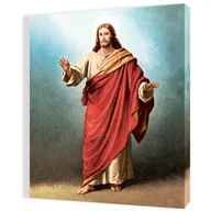 Ikony i obrazy sakralne - Obraz religijny na płótnie Jezus Chrystus - miniaturka - grafika 1