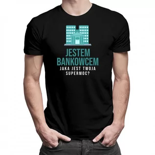 Koszulki męskie - Jestem bankowcem - męska koszulka z nadrukiem 6369 - grafika 1