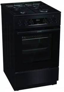 Kuchenka gazowo-elektryczna Gorenje GKS5C70BJ - Kuchenki gazowo-elektryczne - miniaturka - grafika 1