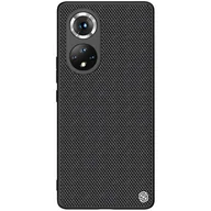 Etui i futerały do telefonów - Nillkin Textured Case wytrzymałe wzmocnione etui z żelową ramką i nylonem na tyle Honor 50 Pro czarny - miniaturka - grafika 1